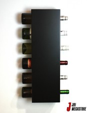 Wall Mounted Wine Rack 6 Bottles Free Standing Unit Wine Bottles Under Cabinet