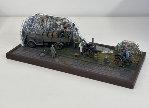 Built painted scale ww2 - painted, 1/35