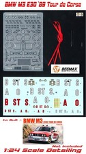 1:24 BMW M3 E30 1989 Tour de Corse Detail Up Parts by Beemax