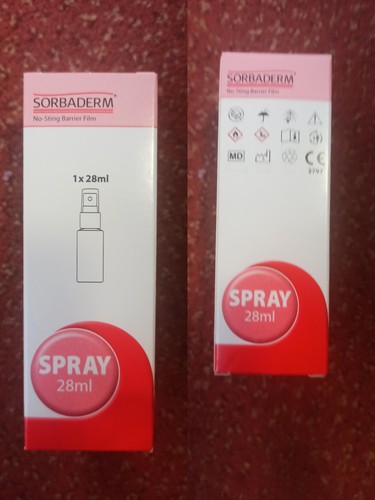 Sorbaderm barrier film spray - barrier,
