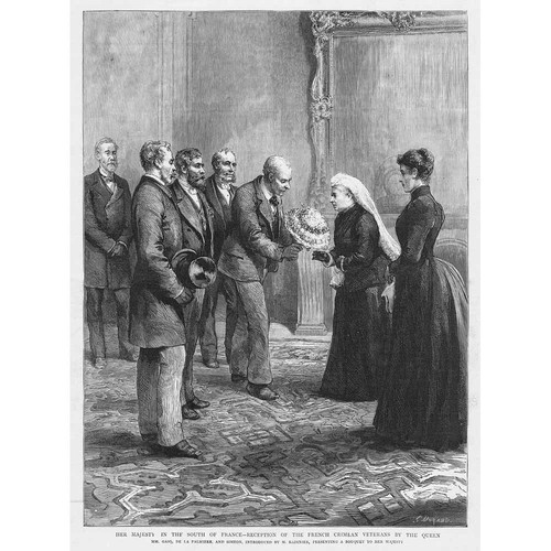 Queen victoria reception - reception, of