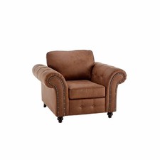Suede Leather Corner Sofa 3 2