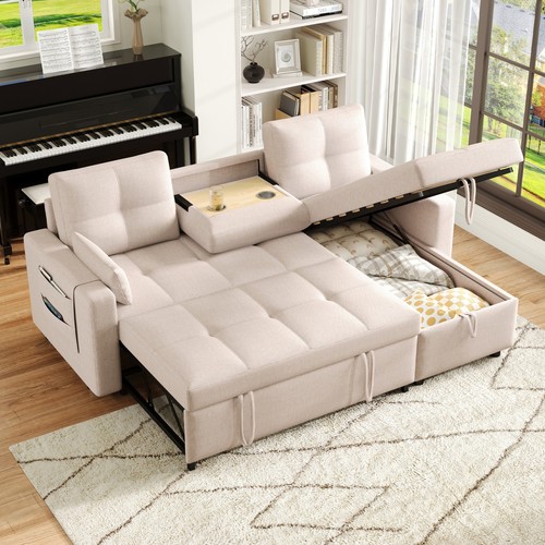 Shaped corner sofa - corner, bed