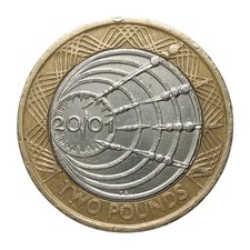 2001 UK £2 Marconi Telegraph