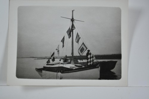 Sailing boat dressed - sailing,
