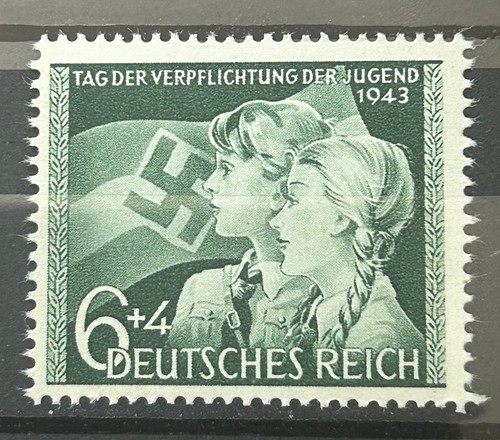 1943 german stamp 843 - german,