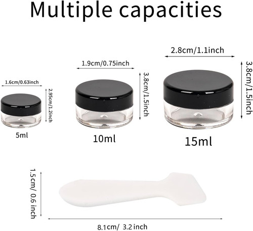 Pcs 5ml clear cosmetic - 70,