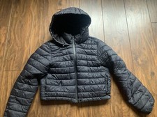 Quilted Hooded Jacket - Small