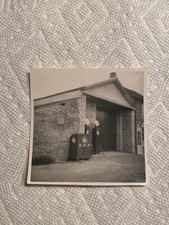 Vintage shell gas pump - gas, castrol