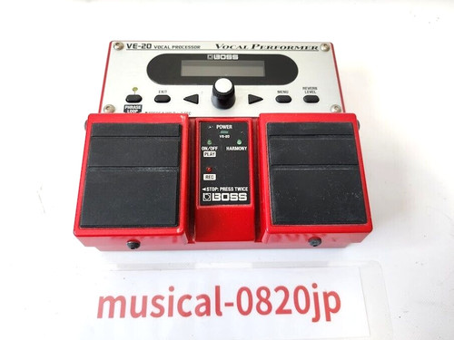 Boss vocal effector - boss, ve-20