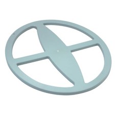 Tesoro 12"x10" Open Gray Metal Detector Search Coil Cover SCUFF-12x10W-G