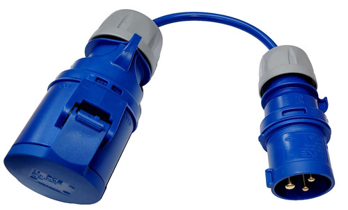 Amp plug 32amp socket - to,