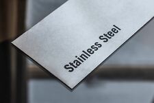 Brushed Stainless Steel Sheet Metal - 304 + 430 Grade  0.9mm, 1.2mm, 1.5mm, 2mm