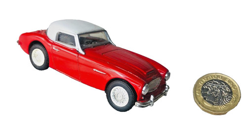 Toy car corgi red austin - corgi,