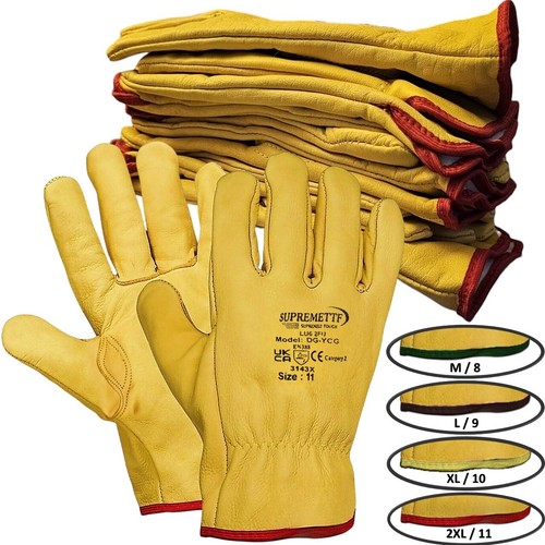 Premium yellow leather - leather, driver