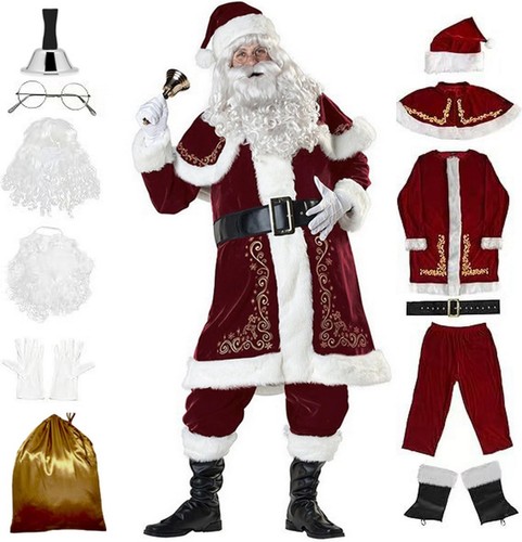 Mens deluxe santa claus - mens,