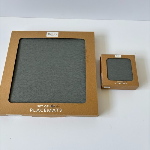 Denby placemats and coasters - and,