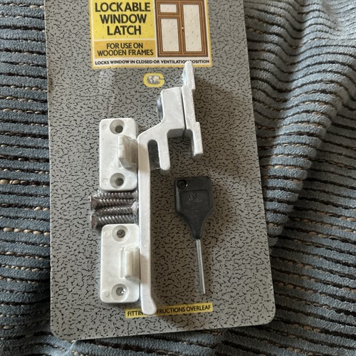 Timber wooden locking casement - locking,