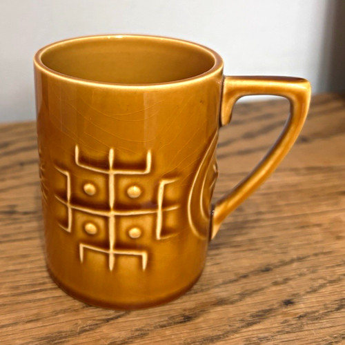 60ies vintage geometric - , coffee