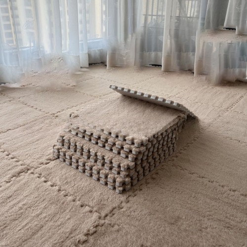 Square plush foam floor - square,