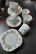 Pretty China Tea Set for 4 -