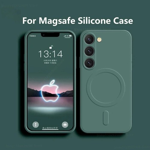 Magsafe magnetic silicone case - magsafe,