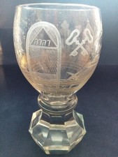 Vintage Masonic  Goblet