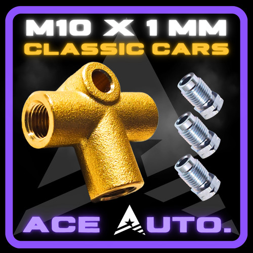 M10 way brass brake - m10,
