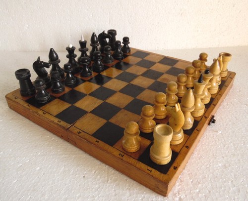 Vintage soviet russian wooden - russian,