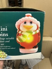 Vintage Blow Mold Robins And