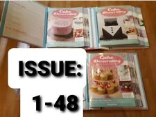 Deagostini cake decorating magazines Folders Special Decorating tools 