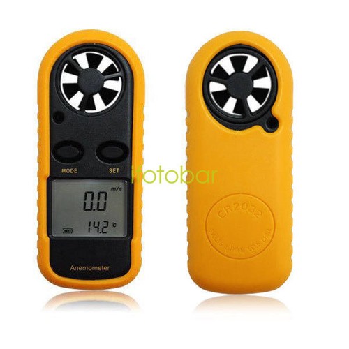 Digital wind speed - speed, backlight