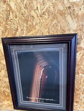 Quad framed Hi Fi poster  showing the Quad 1957