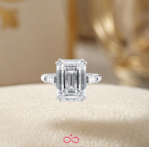 Sale 14k white gold - white, igi