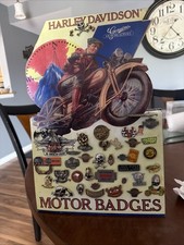 Harley Davidson Pins On Old