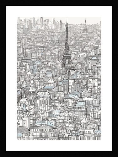 Luxurious paris city - city, art