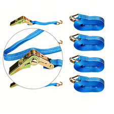 Ratchet Straps Tie Down 4 x
