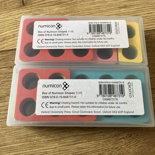 Numicon box of - x,