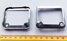 New Smiths /Jaeger Electric car clock chrome bezel with adjuster.