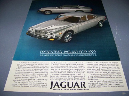 1979 jaguar xj6 - 1979, xj6/xj12