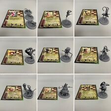 BUSHIDO THE GAME METAL MINIATURE BUNDLE JOB LOT SAMURAI MODELS NINJA RIKU YUMI