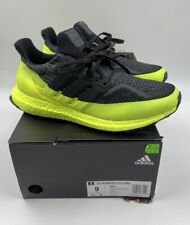 Adidas Ultraboost 5.0 DNA Black Safety Yellow Volt H68071 Running Shoes Sneakers