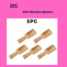 Mini Wooden Spoons, Bamboo