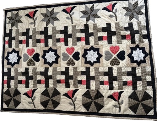 Vintage cottagecore patchwork - vintage,