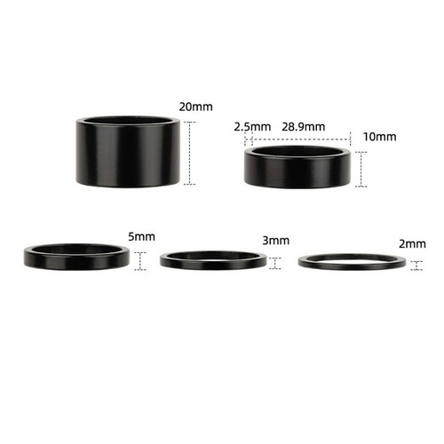 Anodized aluminum stem - aluminum,