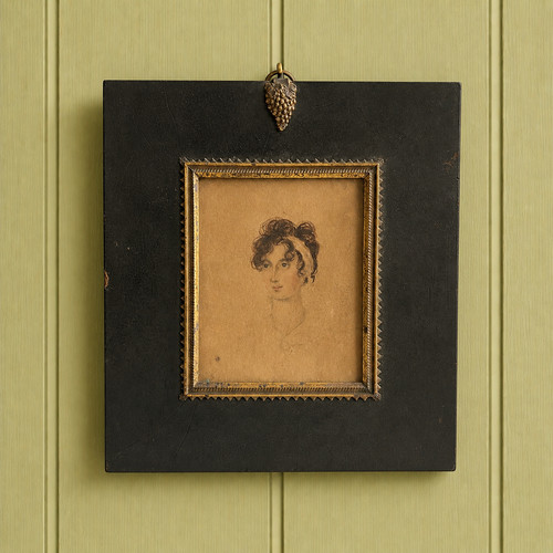 Important portrait miniature - important,