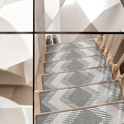 Stair carpet treads - carpet, non