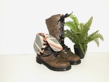 Dr. Martens 1914 TRIUMPH union jack fold over boots UK 4 EU 37 US 6 (d1526)