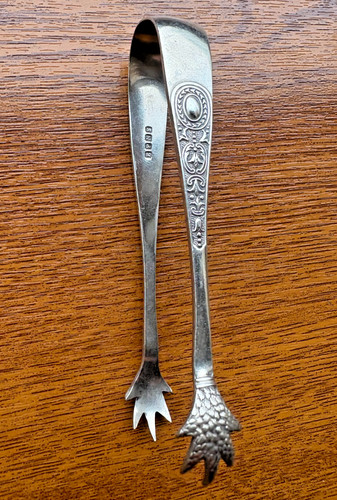 Vintage epns sugar tongs - epns,