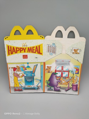 Mcdonalds unused happy - happy, meal